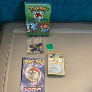 Pokemon 1999 Overgrowth Theme Deck Trading Card Game Sealed Card Deck !